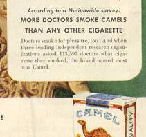 Advertising from the 1940's was a powerful persuader.